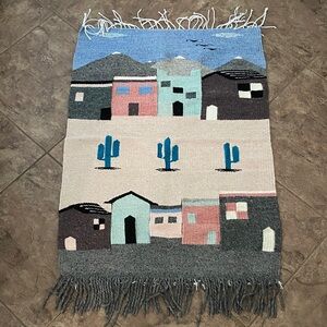 Southwestern Style Woven Tapestry Rug